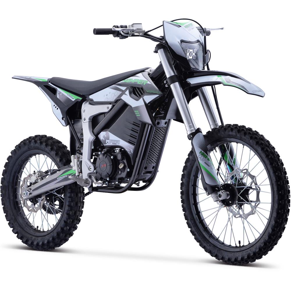 High Power Electric Dirt Bike for Teens โ Mototec Venom 72v