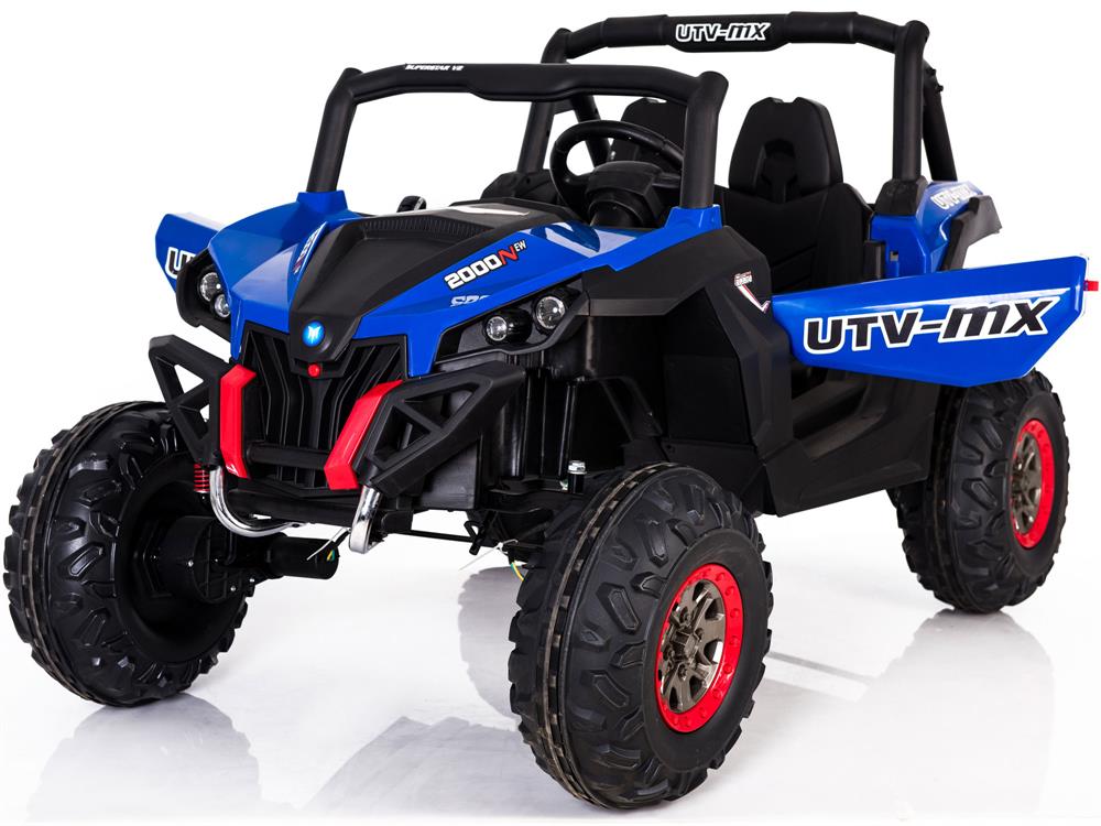 Mini Moto Utv 4x4 12v White (2.4ghz Rc)
