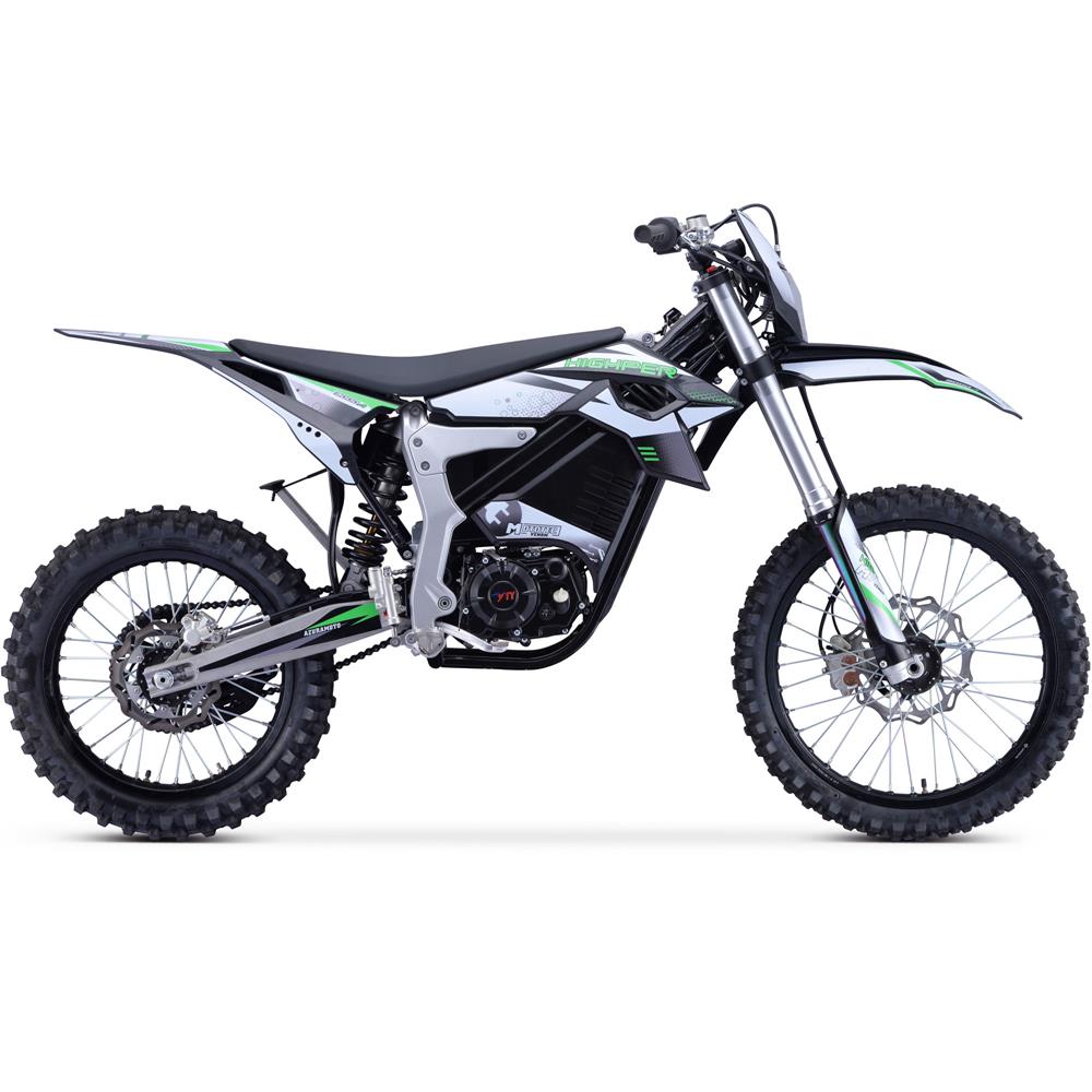 High Power Electric Dirt Bike for Teens โ Mototec Venom 72v