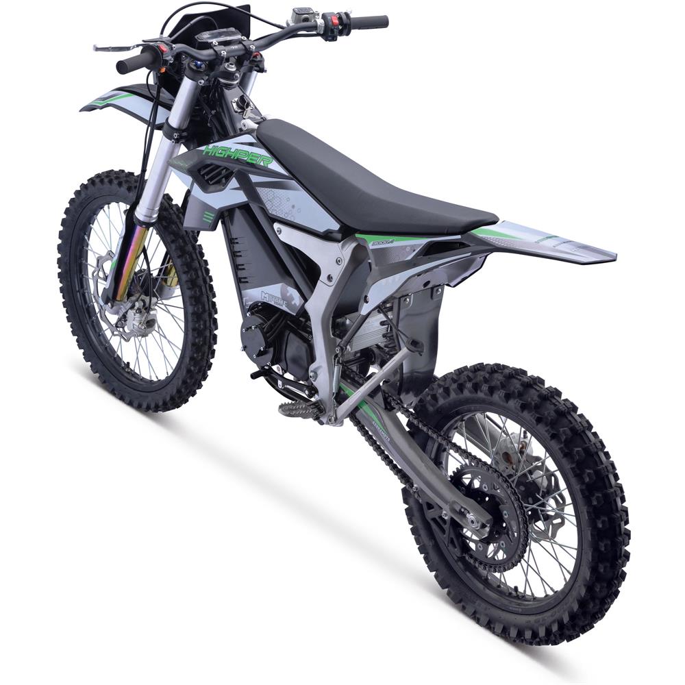 High Power Electric Dirt Bike for Teens โ Mototec Venom 72v