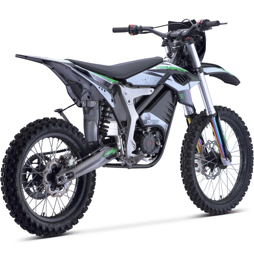 High Power Electric Dirt Bike for Teens โ Mototec Venom 72v