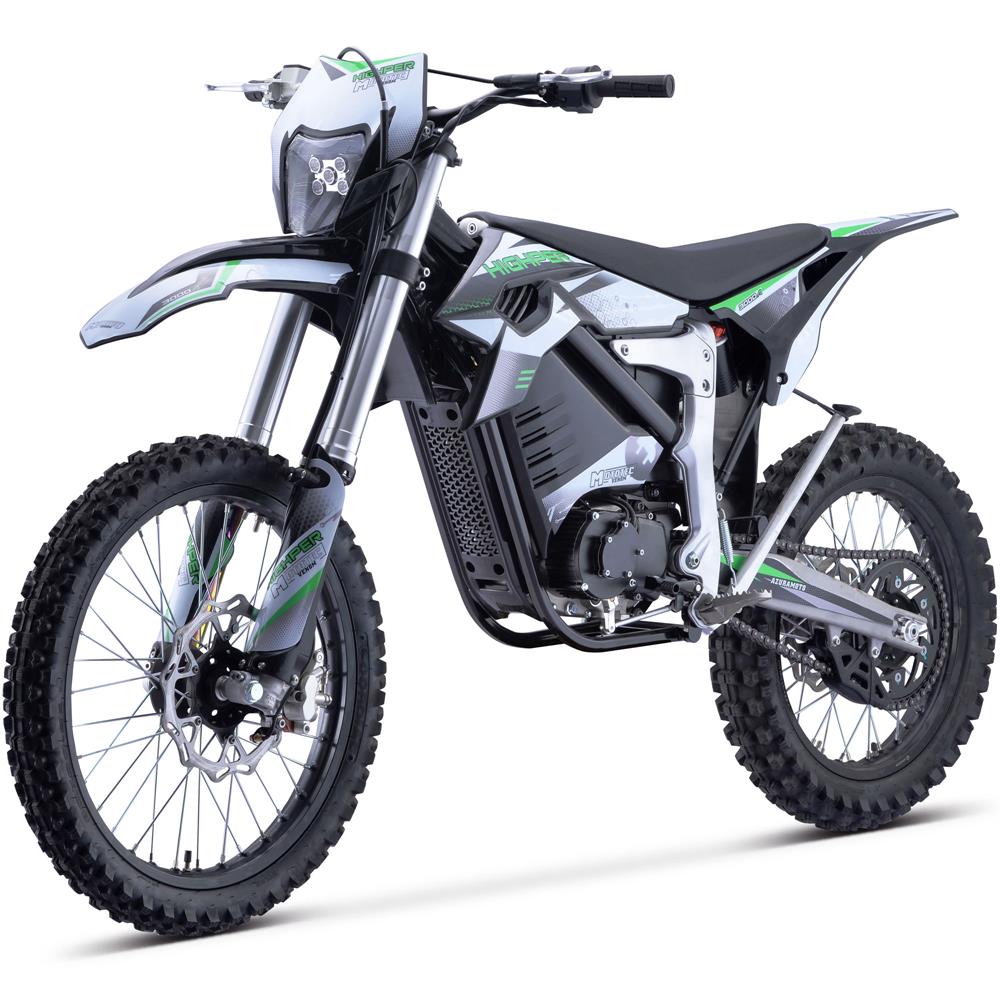 High Power Electric Dirt Bike for Teens โ Mototec Venom 72v