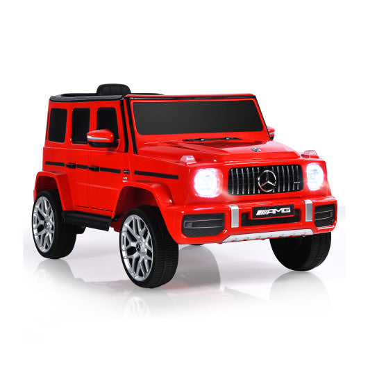 12V Mercedes-Benz G63 Licensed Kids Ride On Car with Remote Control-Navy