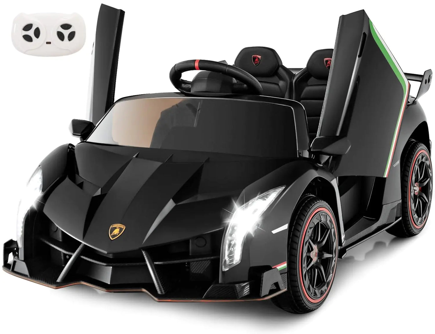 12V Licensed Lamborghini Veneno Kids Ride on Car w/ Remote Control