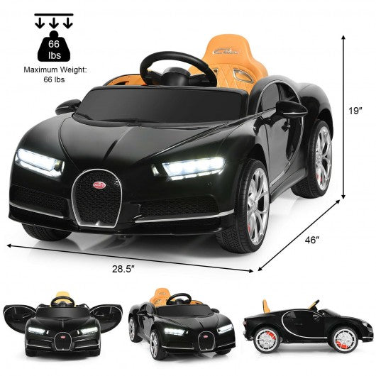 12V Licensed Bugatti Chiron Kids Ride