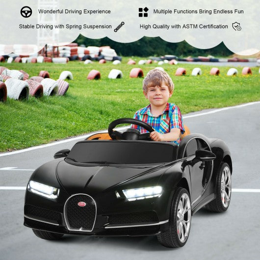 12V Licensed Bugatti Chiron Kids Ride