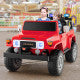 12V 2-Seat Licensed Kids Ride On Toyota FJ40 Car with 2.4G Remote Control-Red