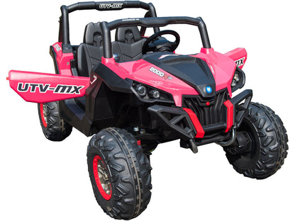 Mini Moto Utv 4x4 12v White (2.4ghz Rc)