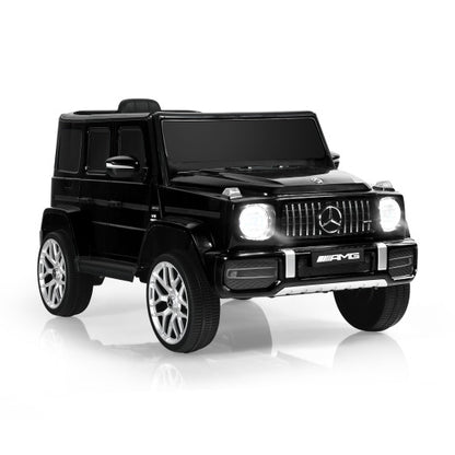 12V Mercedes-Benz G63 Licensed Kids Ride On Car with Remote Control-Navy