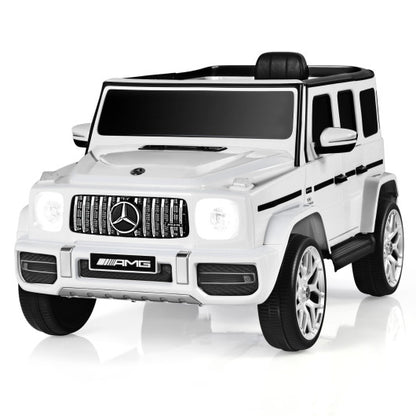 12V Mercedes-Benz G63 Licensed Kids Ride On Car with Remote Control-Navy