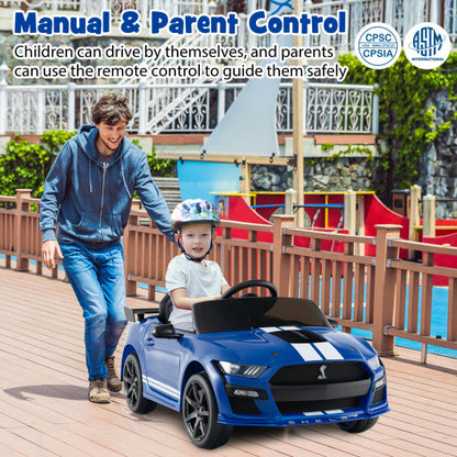 12V Licensed Ford Mustang Shelby GT500 Kids Ride-On Car