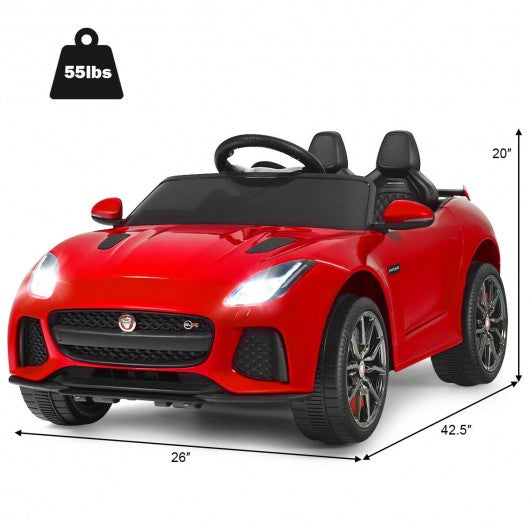 12V Jaguar F-Type SVR Licensed Kids 