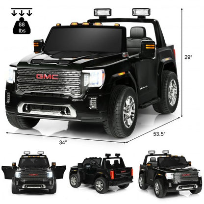 12V 2-Seater Licensed GMC Kids Ride