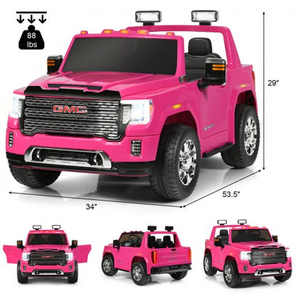 12V 2-Seater Licensed GMC Kids Ride