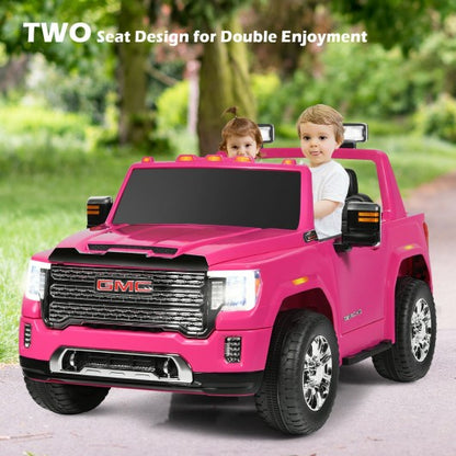 12V 2-Seater Licensed GMC Kids Ride
