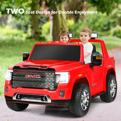 12V 2-Seater Licensed GMC Kids Ride 