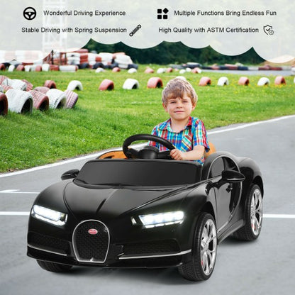 12V Licensed Bugatti Chiron Kids Ride